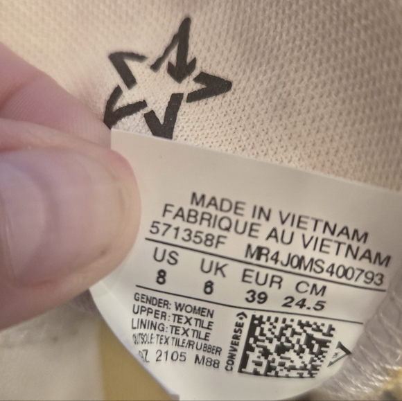 Converse All Star Hybrid Texture High Tops, 8 - Picture 11 of 16